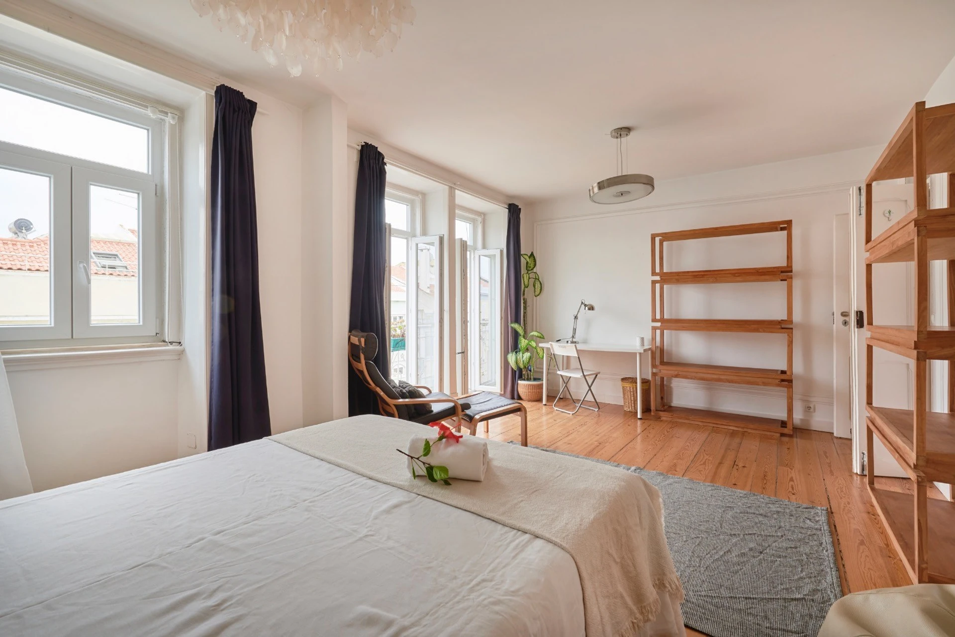 Quarto moderno e elegante no centro de Lisboa – Arroios, foto 3