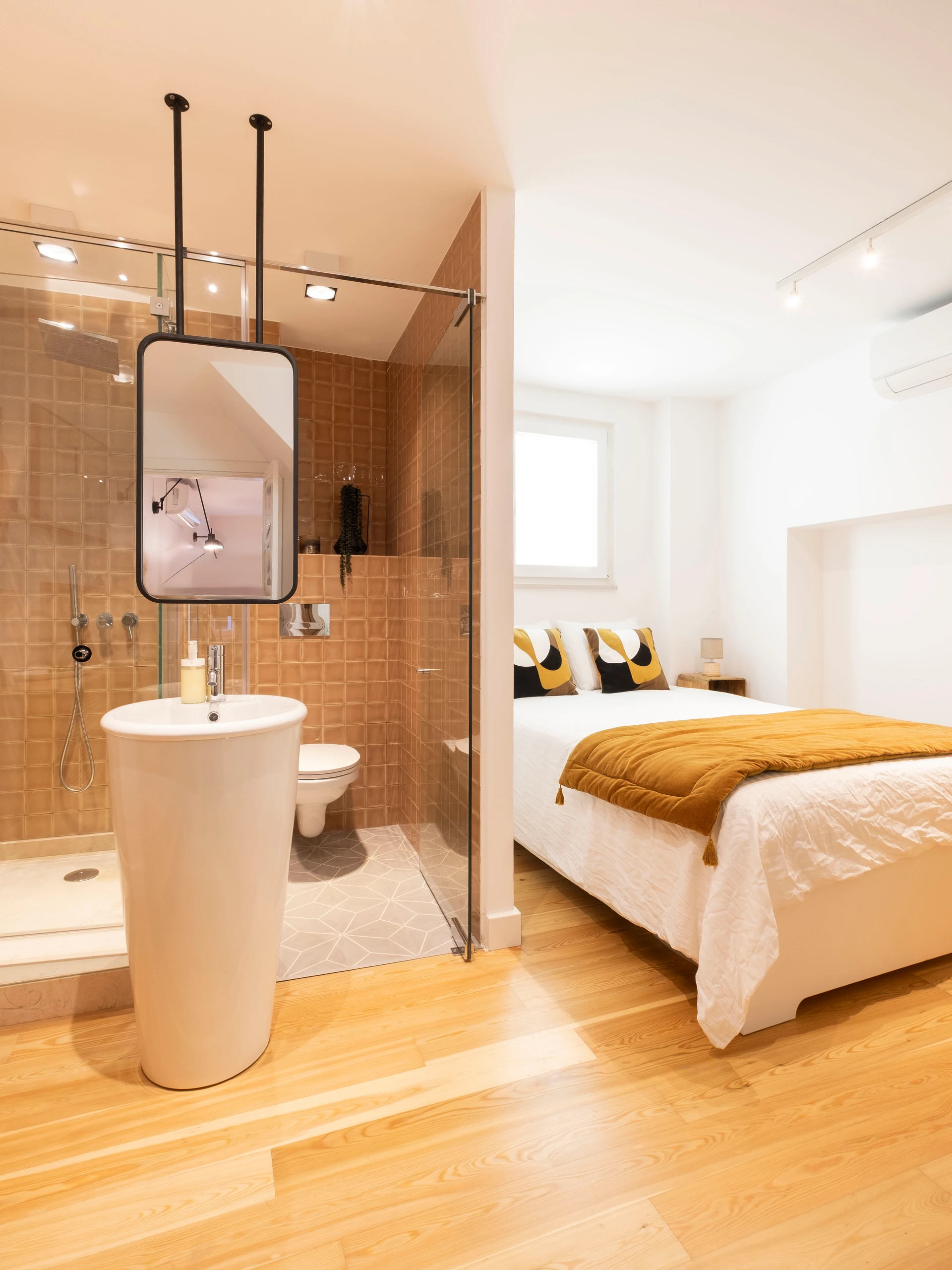 Apartamento novo tipo suite com ar condicionado em Santos, foto 4