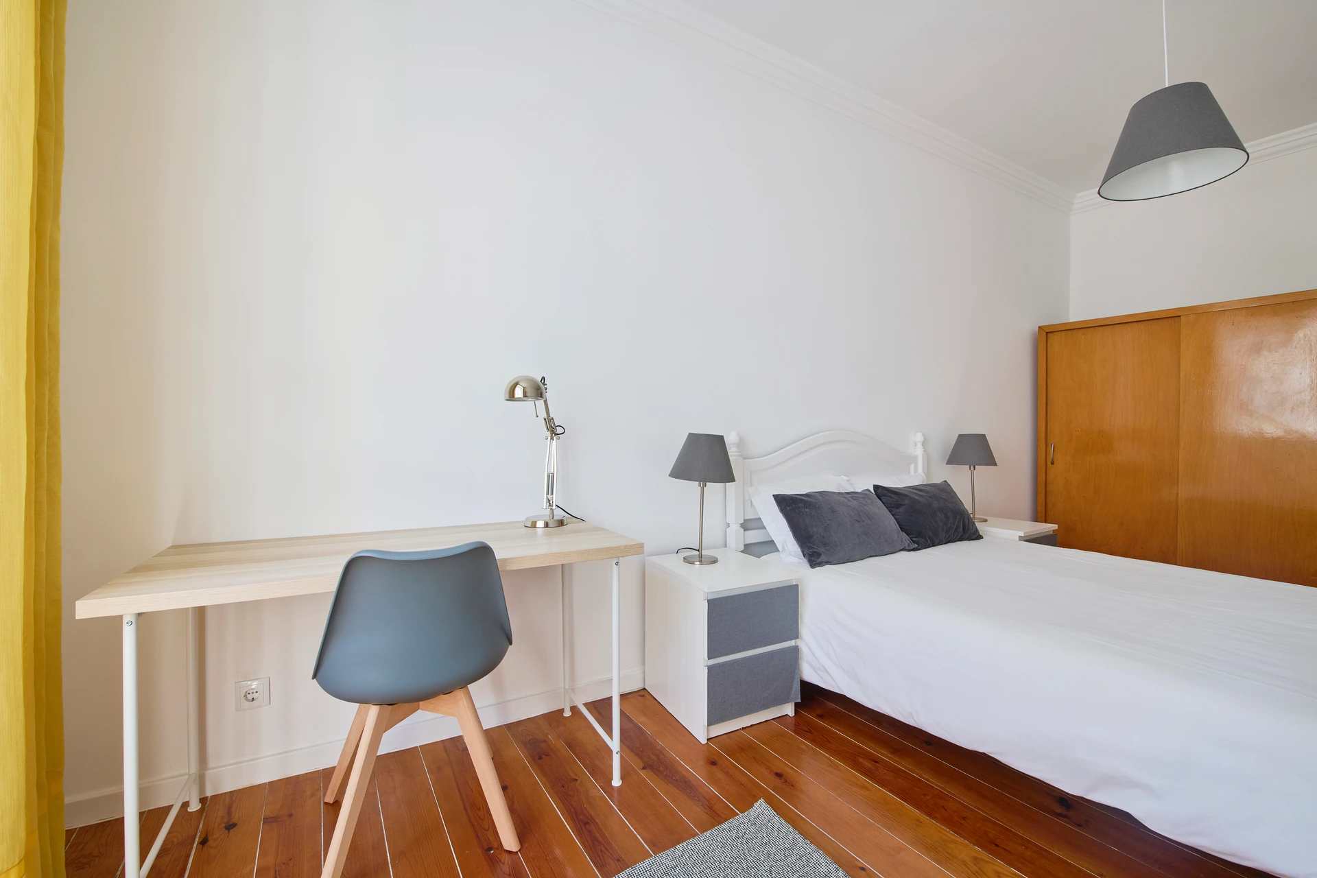 Quarto em apartamento com vista fantástica sobre a cidade, foto 4